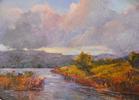 Chama River Sunset (sold 2018) Small Image