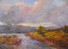 Chama River Sunset (sold 2018) Small Image