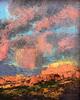 Ghost Ranch Mesa Sunset 10x8 (sold 2018) Small Image