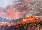 Ghost Ranch Mesa Sunset (Small) #1 (sold 2018) Small Image