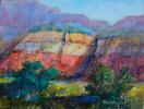 New Mexico Cliffs 6x8  (sold 2015) Small Image