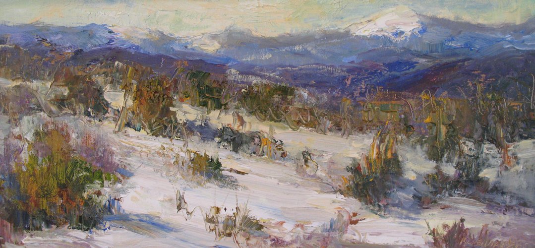 Sangre de Cristo Winter Vista (sold 2016) Large Image