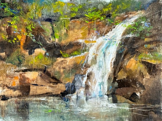 Waimea Waterfall II 12x16 Large Image