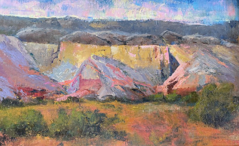 Yellow Cliffs 15x24